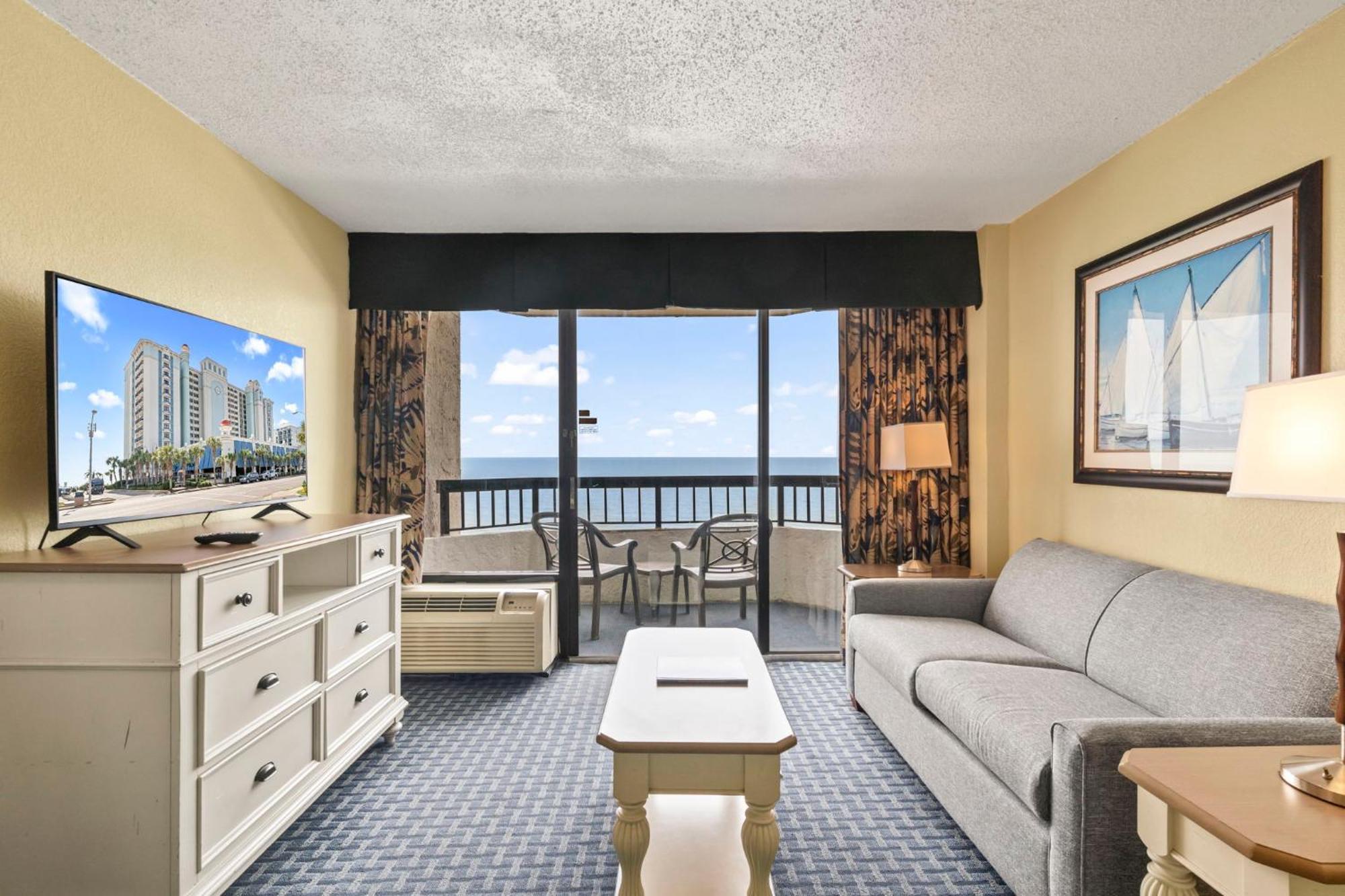 Oceanfront 1Br Suite! Perfect For 8 Guests!- Pinnacle Tower 1456 マートルビーチ エクステリア 写真