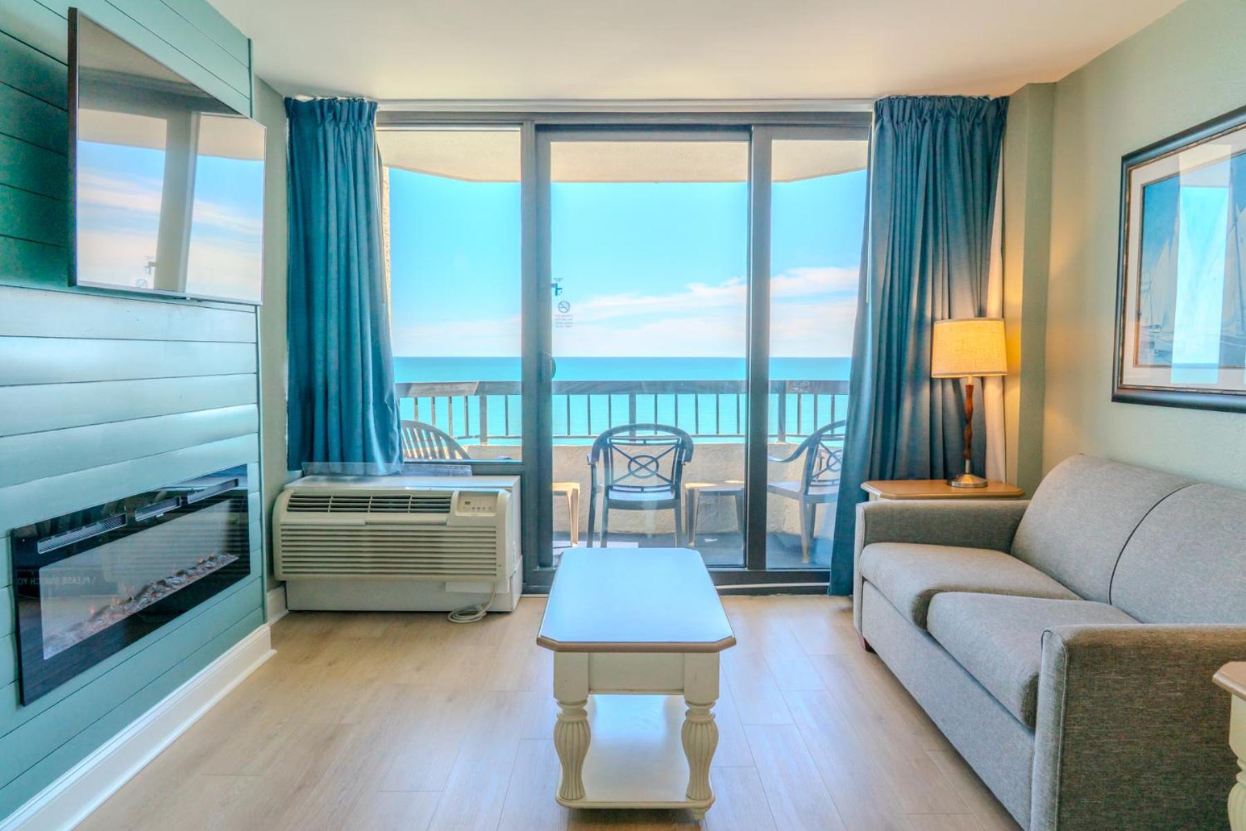 Oceanfront 1Br Suite! Perfect For 8 Guests!- Pinnacle Tower 1456 マートルビーチ エクステリア 写真